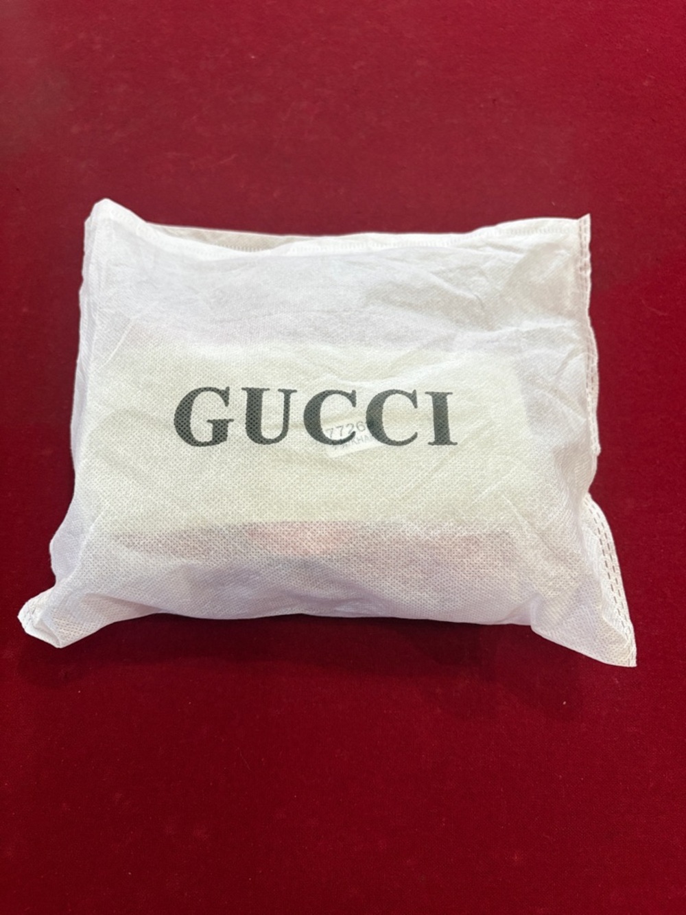 Gucci Red GG Marmont Matelassé Mini Crossbody Bag with Gold Chain - Picture 8 of 8
